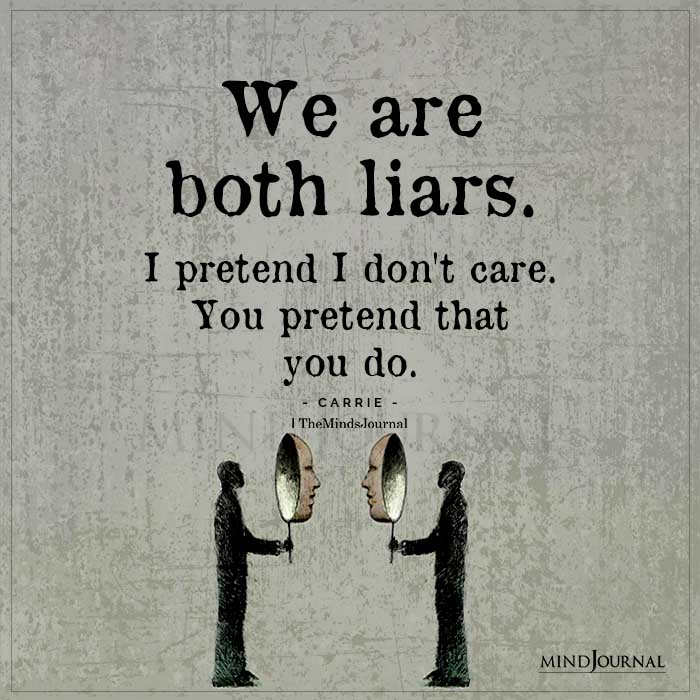 We Are Both Liars