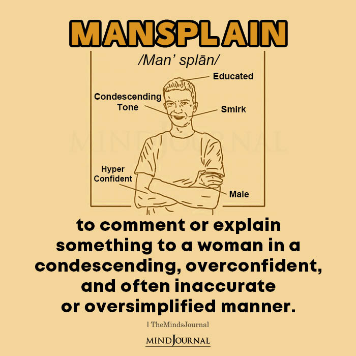 What Is ManSplain