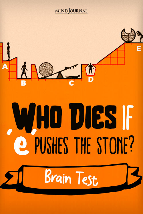 Who Dies if E Pushes Stone pin