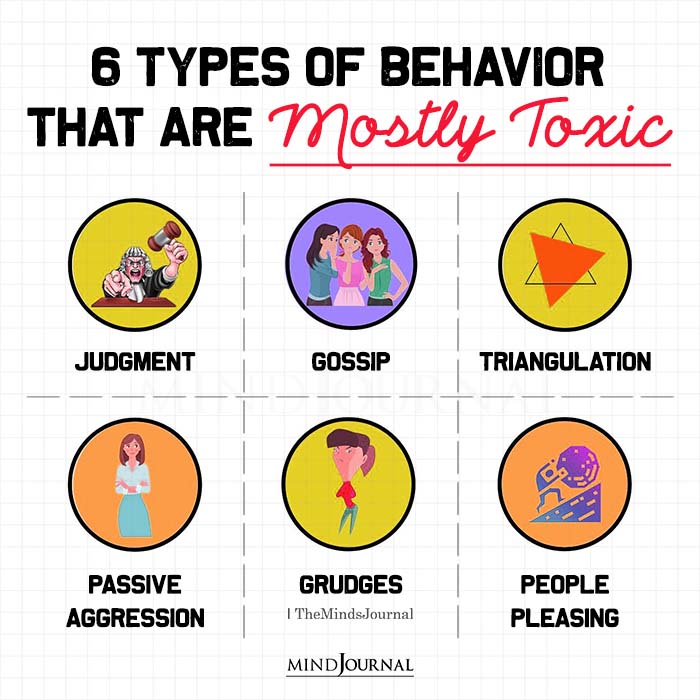 Types Of Behavior That Are Mostly Toxic