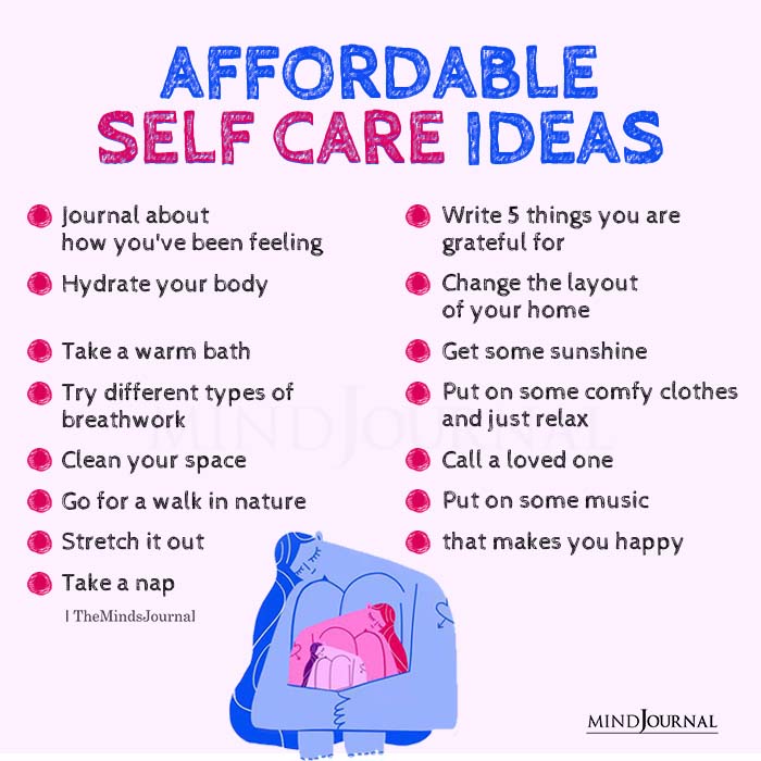 Affordable Self Care Ideas