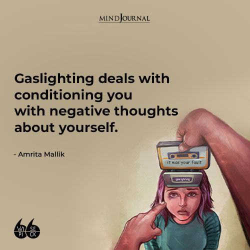 Amrita Mallik Gaslighting
