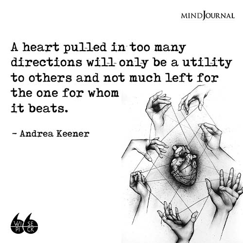 Andrea Keener A Heart Pulled In Too MAny