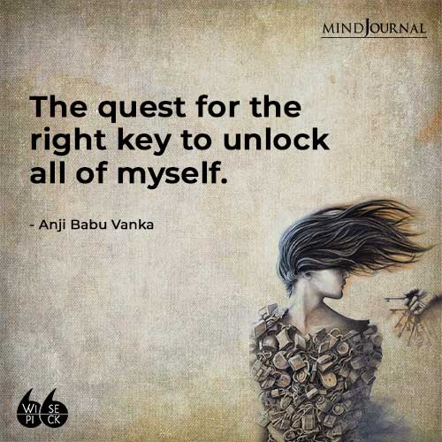 Anji Babu Vanka The Quest For the right key