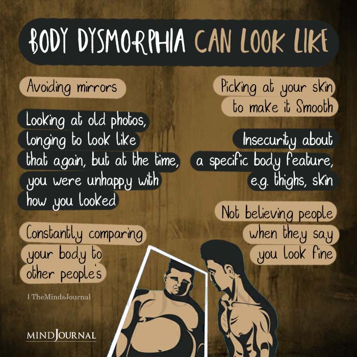 Body Dysmorphia Can Look Like