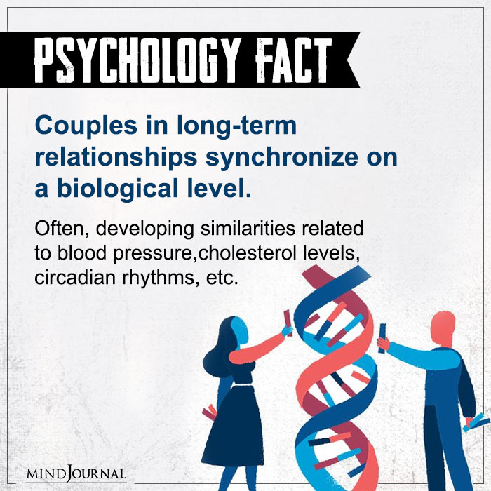 Couples In Long term Relationships Synchronize On A Biological Level