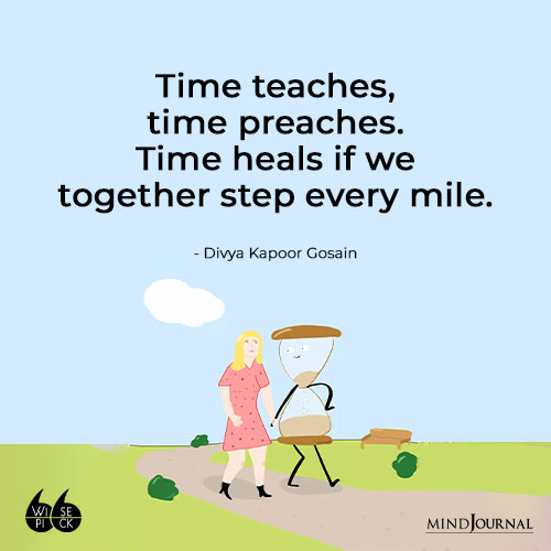 Divya Kapoor Gosain Time teaches