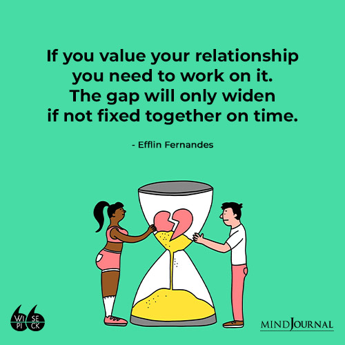 Efflin Fernandes If You value your relationship