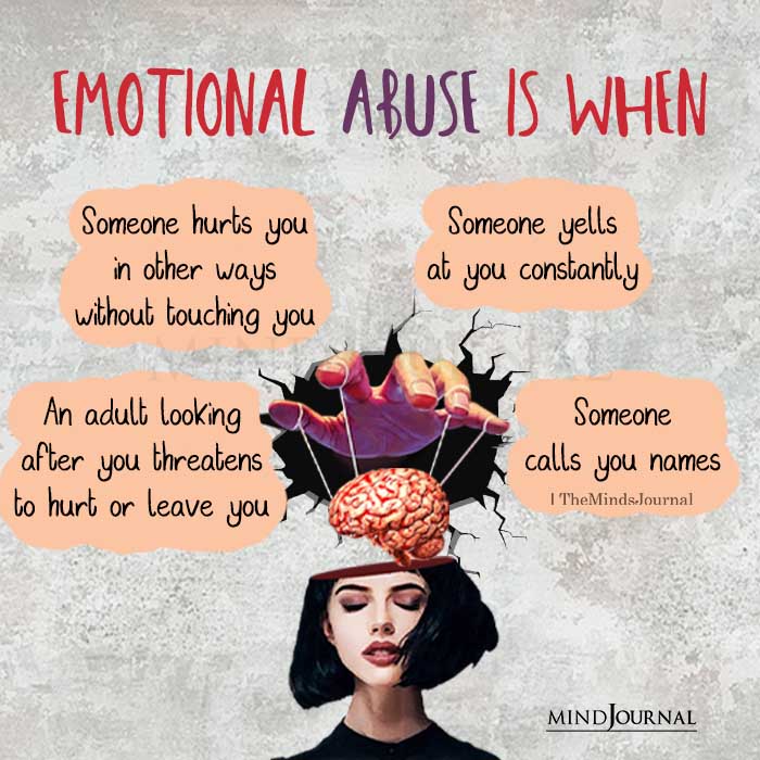 Emotional Abuse Is When