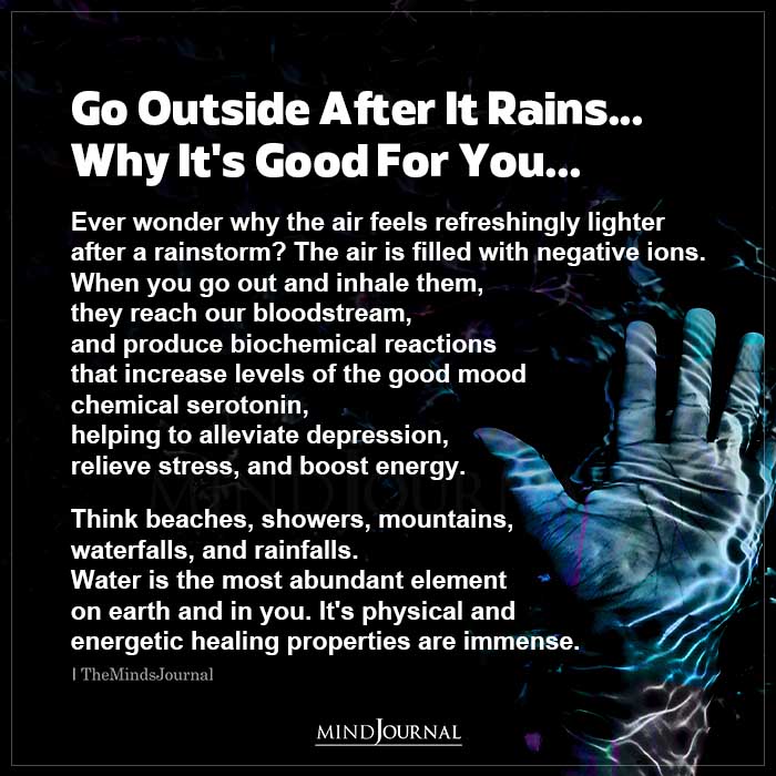 Go Outside After It Rains Why It’s Good For You