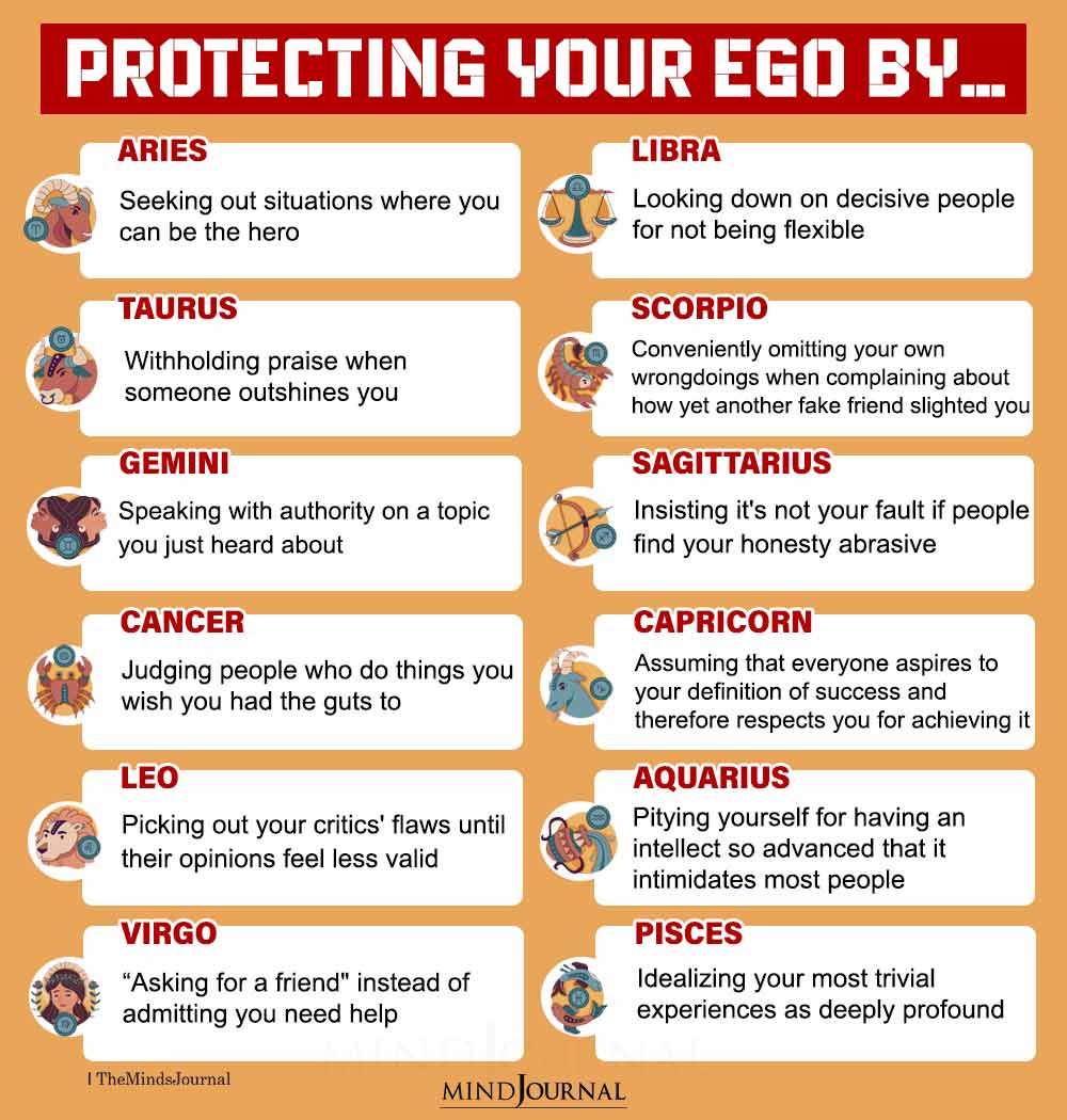How Do The Zodiac Signs Protect Their Ego