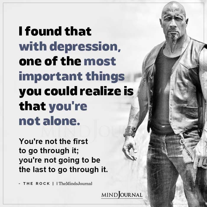 I Found That With Depression