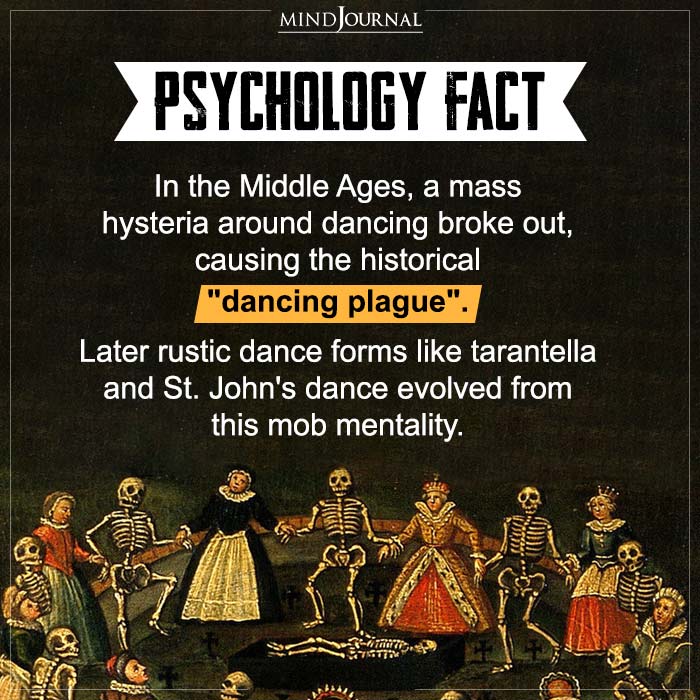 In The Middle Ages, A Mass Hysteria Around Dancing Broke Out