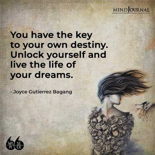 Joyce Gutierrez Bagang You have the key