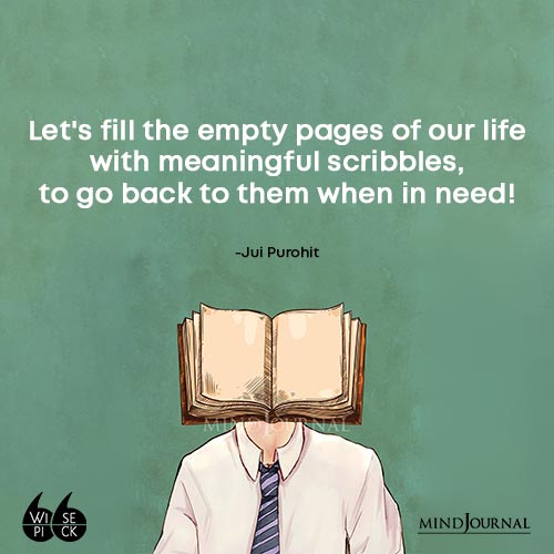 Jui Purohit Lets Fill The Empty Pages