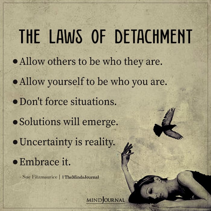 the law of detachment 