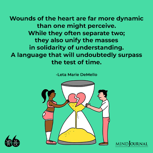 Leta Marie DeMello Wounds of the heart