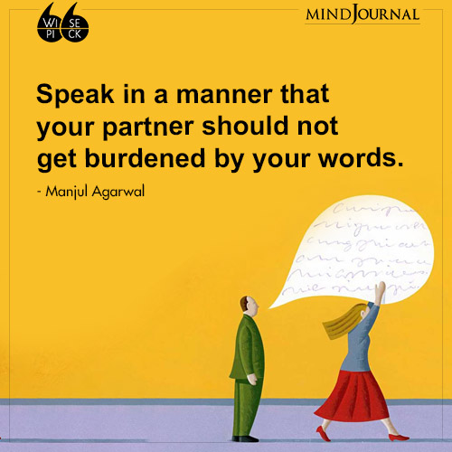Manjul Agarwal Speak in a manner