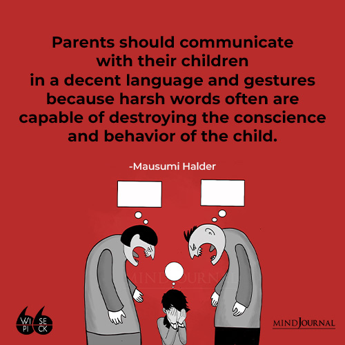 Mausumi Halder Parents Should