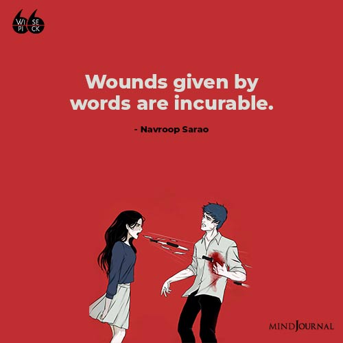 Navroop Sarao Wounds Given By Words