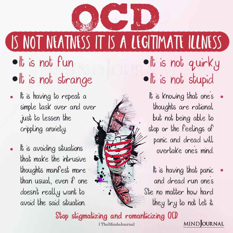 OCD Is Not Neatness It Is A Legitimate Illness