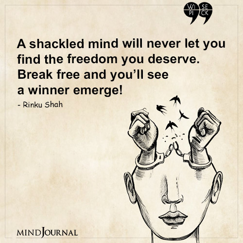 Rinku Shah A shackled mind