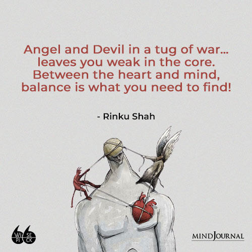 Rinku Shah Angel And Devil