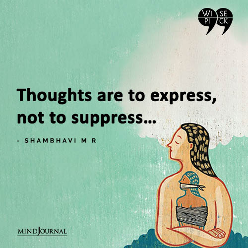 Shambhavi M R Thoughts are to express