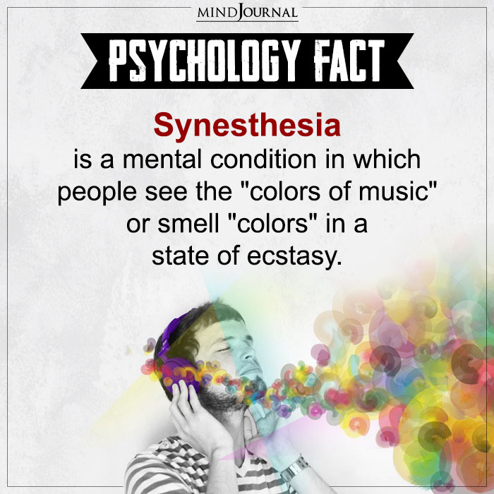 Synesthesia Is A Mental Condition In Which People See The Colours Of Music