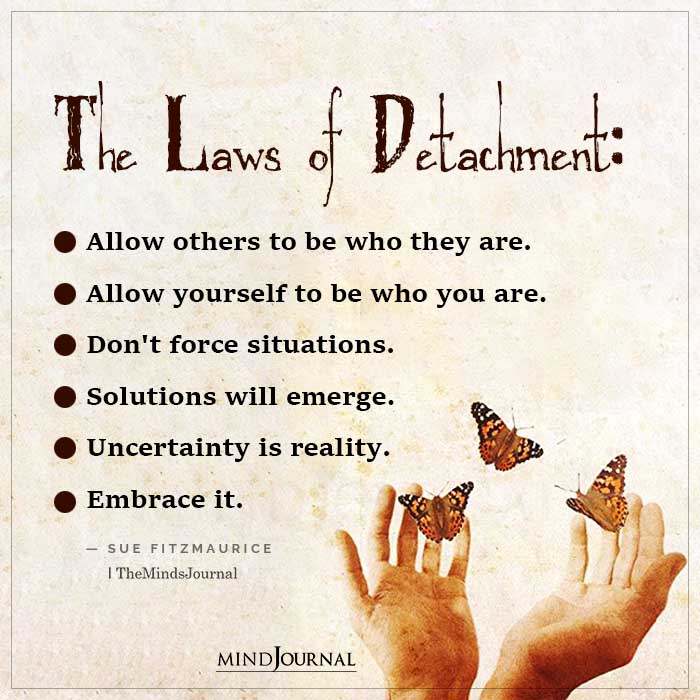 The Laws Of Detachment