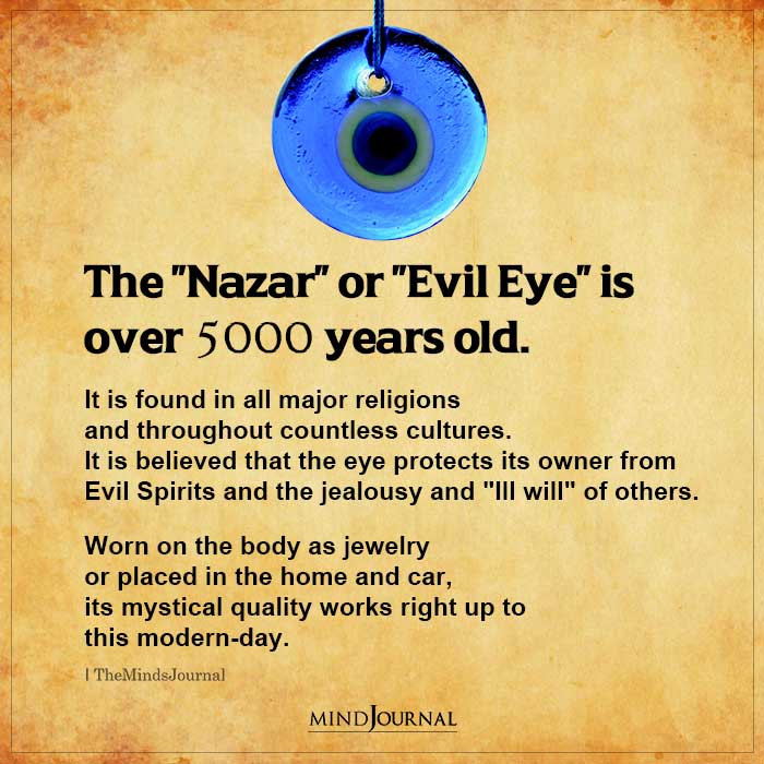 The Nazar Or Evil Eye Is Over 5000 Years Old