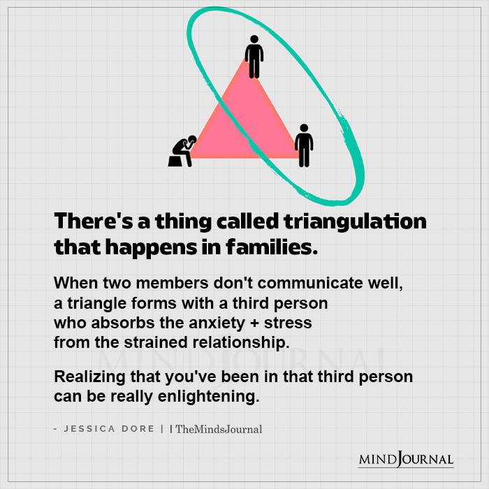 Theres A Thing Called Triangulation That Happens In Families