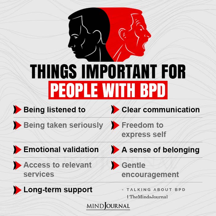 Things That Can Be Very Important For People With BPD