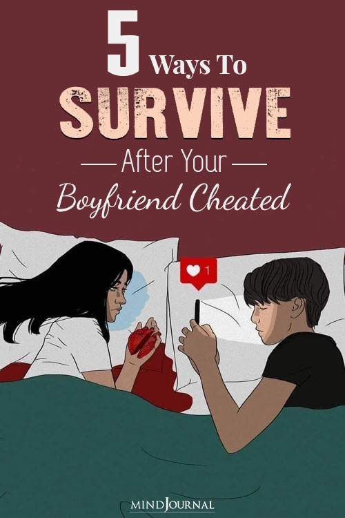 Ways To Survive After Boyfriend Cheated pin