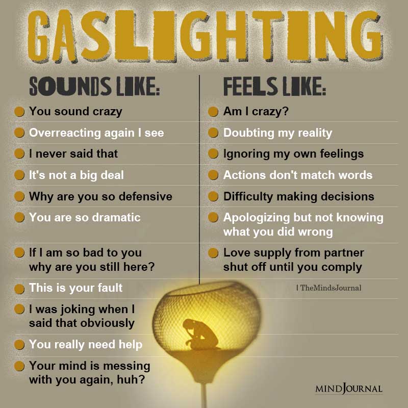 What Gaslighting Sounds Like