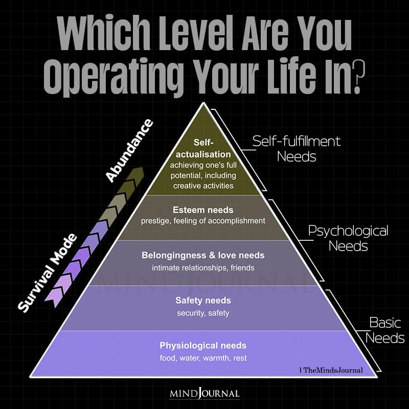 Which Level Are You Operating Your Life In