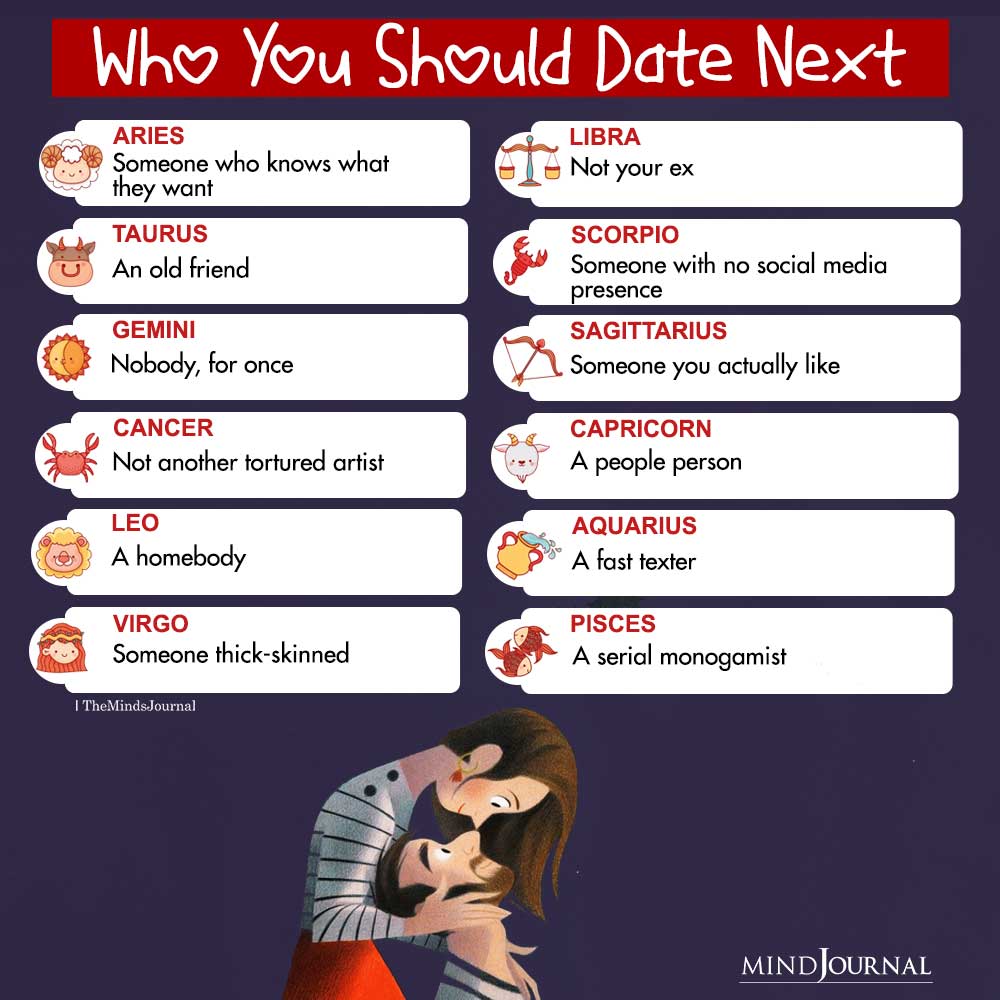 Who The Zodiac Signs Should Date Next