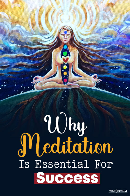 Why Meditation Is Essential For Success pin