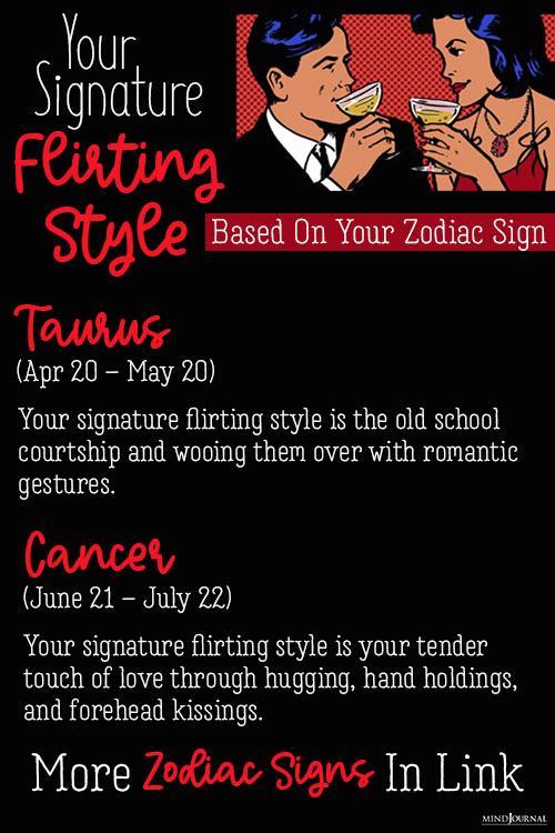flirting style zodiac sign pindetail