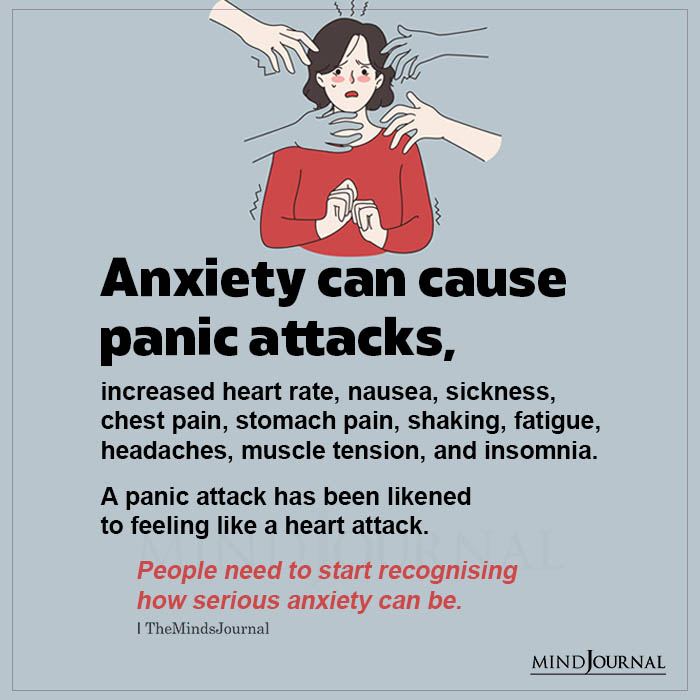 Anxiety Can Cause Panic Attacks Increased Heart Rate