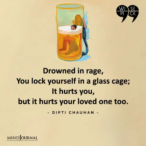 Dipti Chauhan Drowned in rage