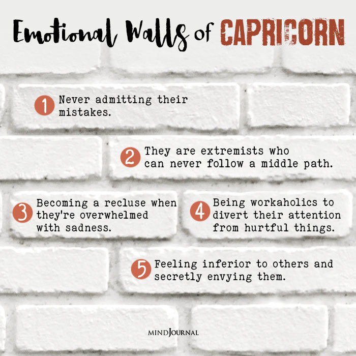 Emotional Walls Of capricon