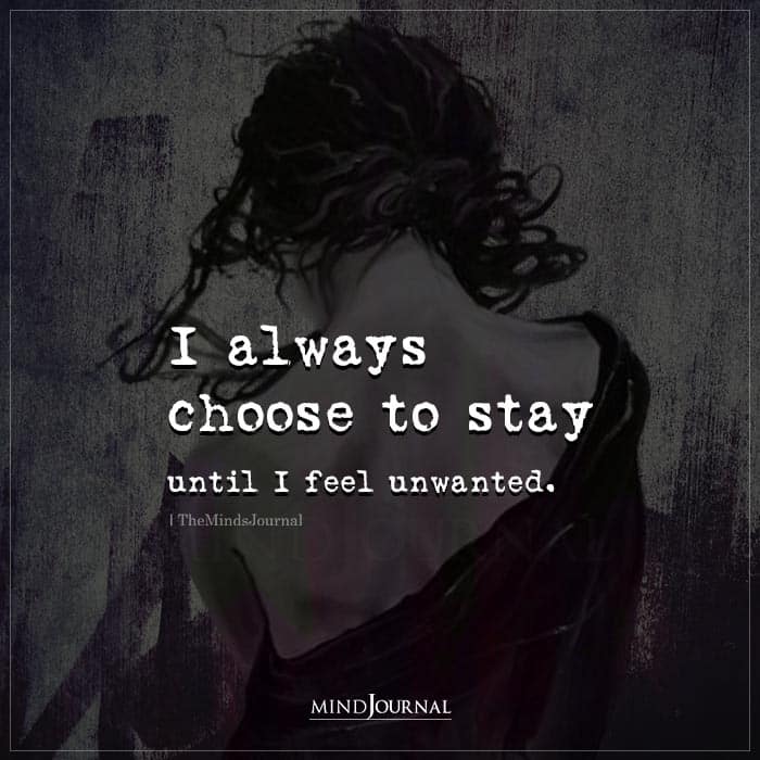 I Always Choose To Stay