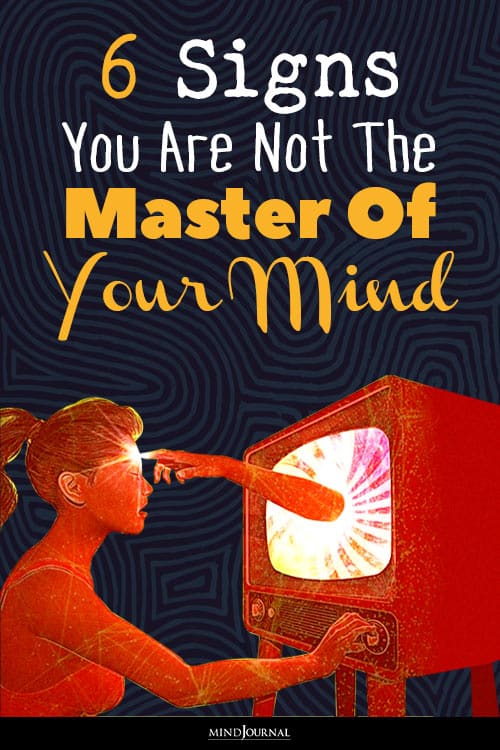 Is your mind a master or a slave pin
