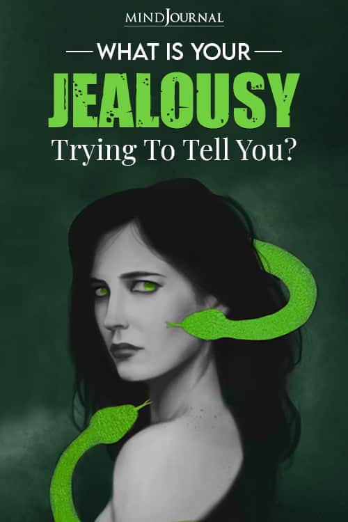 Jealousy Trying to Tell You pin