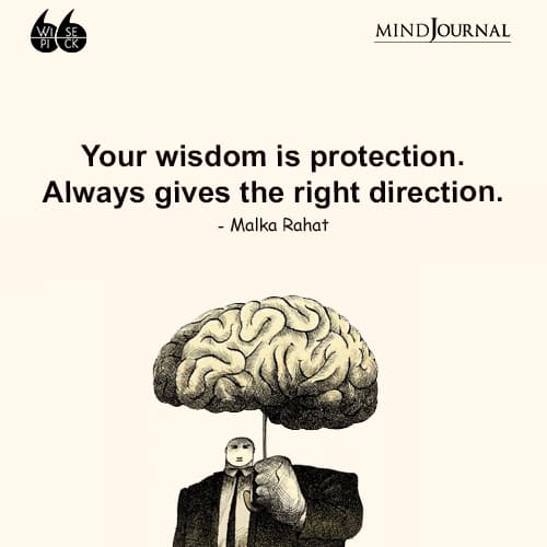 Malka Rahat Your wisdom