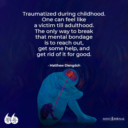 Matthew Diengdoh Traumatized during childhood
