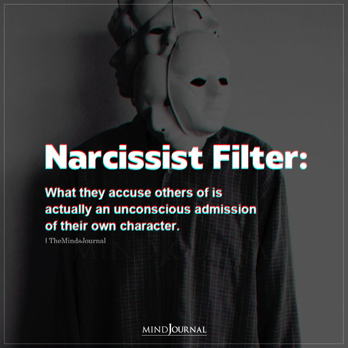 Narcissist Filter What They Accuse Others
