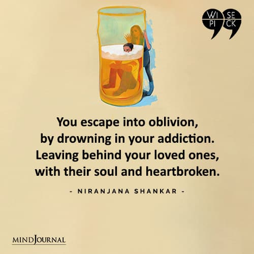 Niranjana Shankar You escape into oblivion