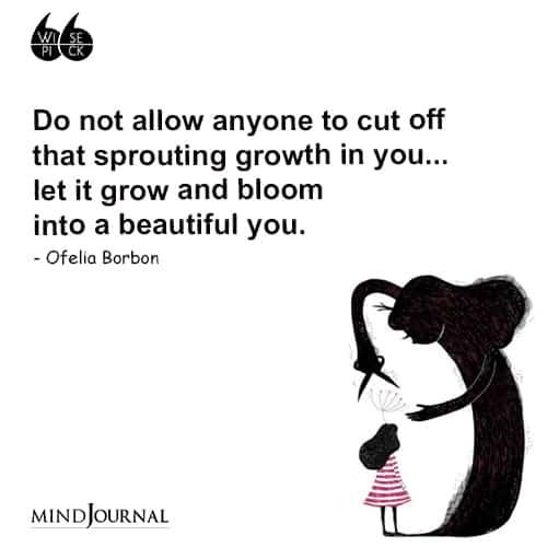 Ofelia Borbon Do not allow anyone